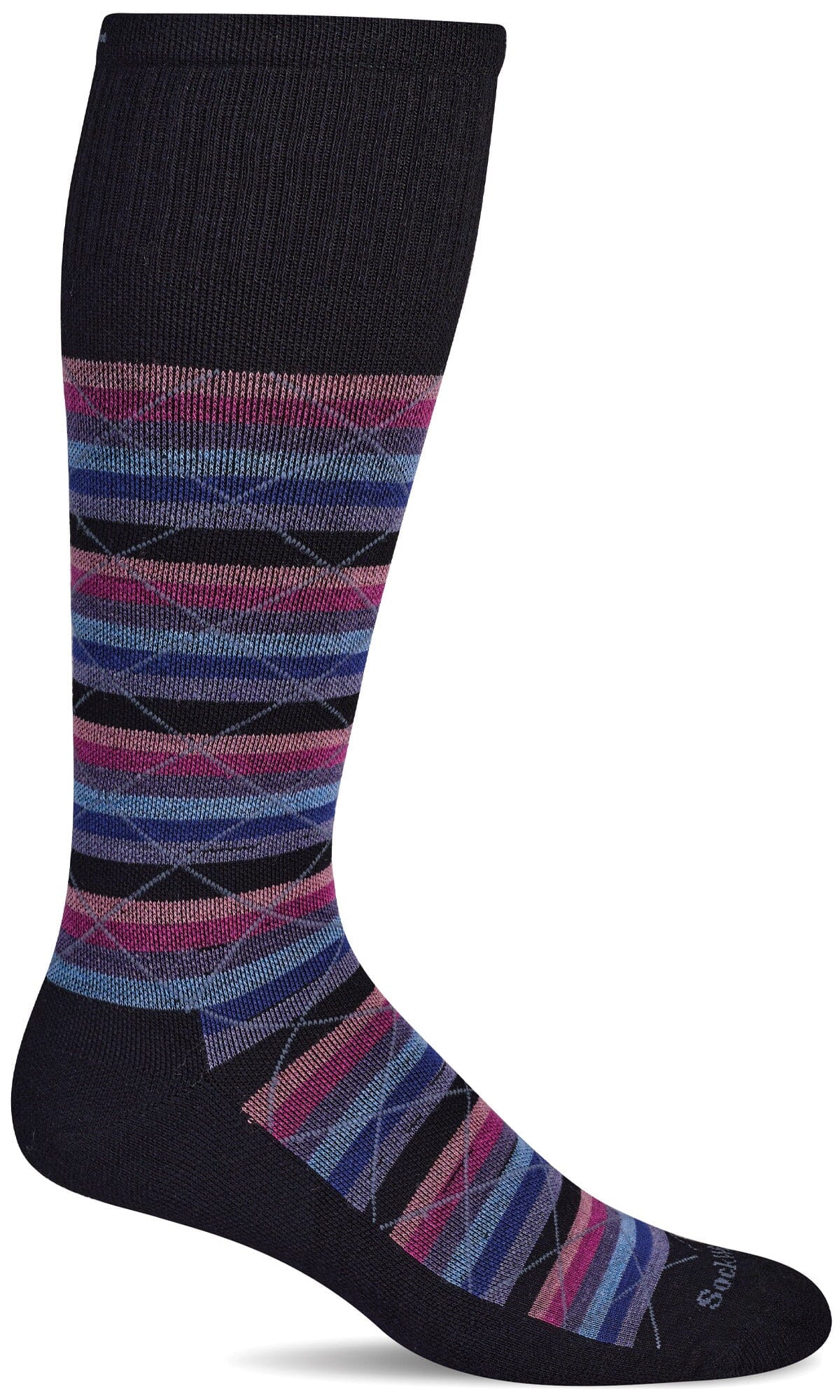 Women's Full Array | Moderate Graduated Compression Socks | Wide Calf Fit